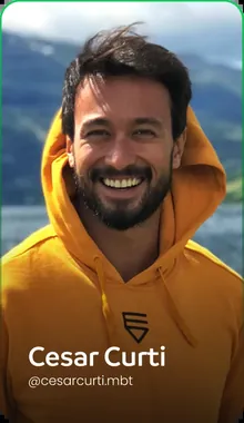 Cesar Curti, infoprodutor cliente PagTrust